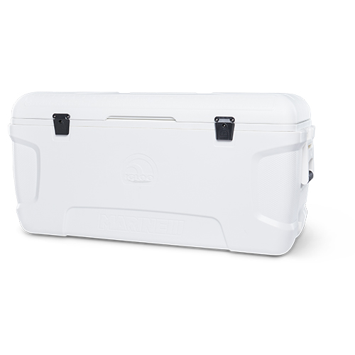 IGLOO MARINE CONTOUR 150 QT COOLER, WHITE