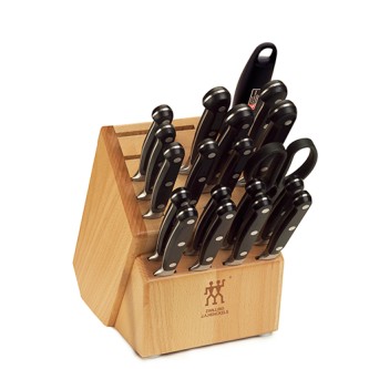 ZWILLING J.A. HENCKELS PROFESSIONAL “S” 20PC KNIFE BLOCK SET